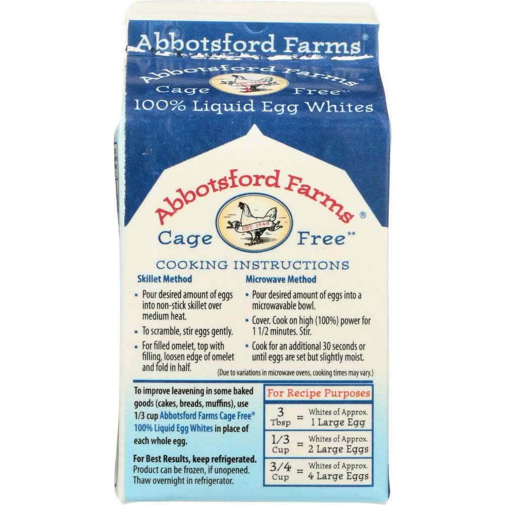 Abbotsford Farms Abbotsford Farms Cage Free 100% Liquid Egg Whites, 16 oz