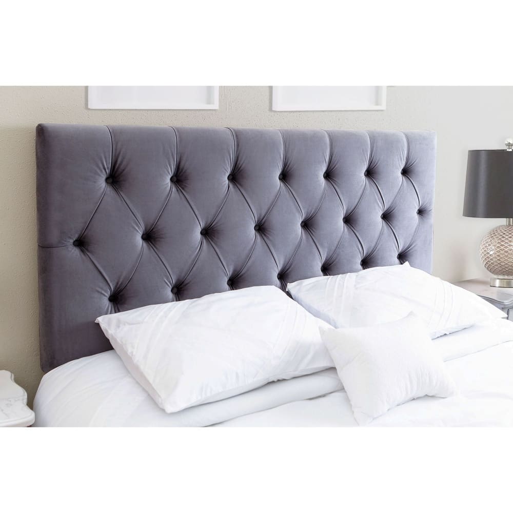 Abbyson Living Catriona Velvet Full/Queen-Size Headboard - Abbyson Living