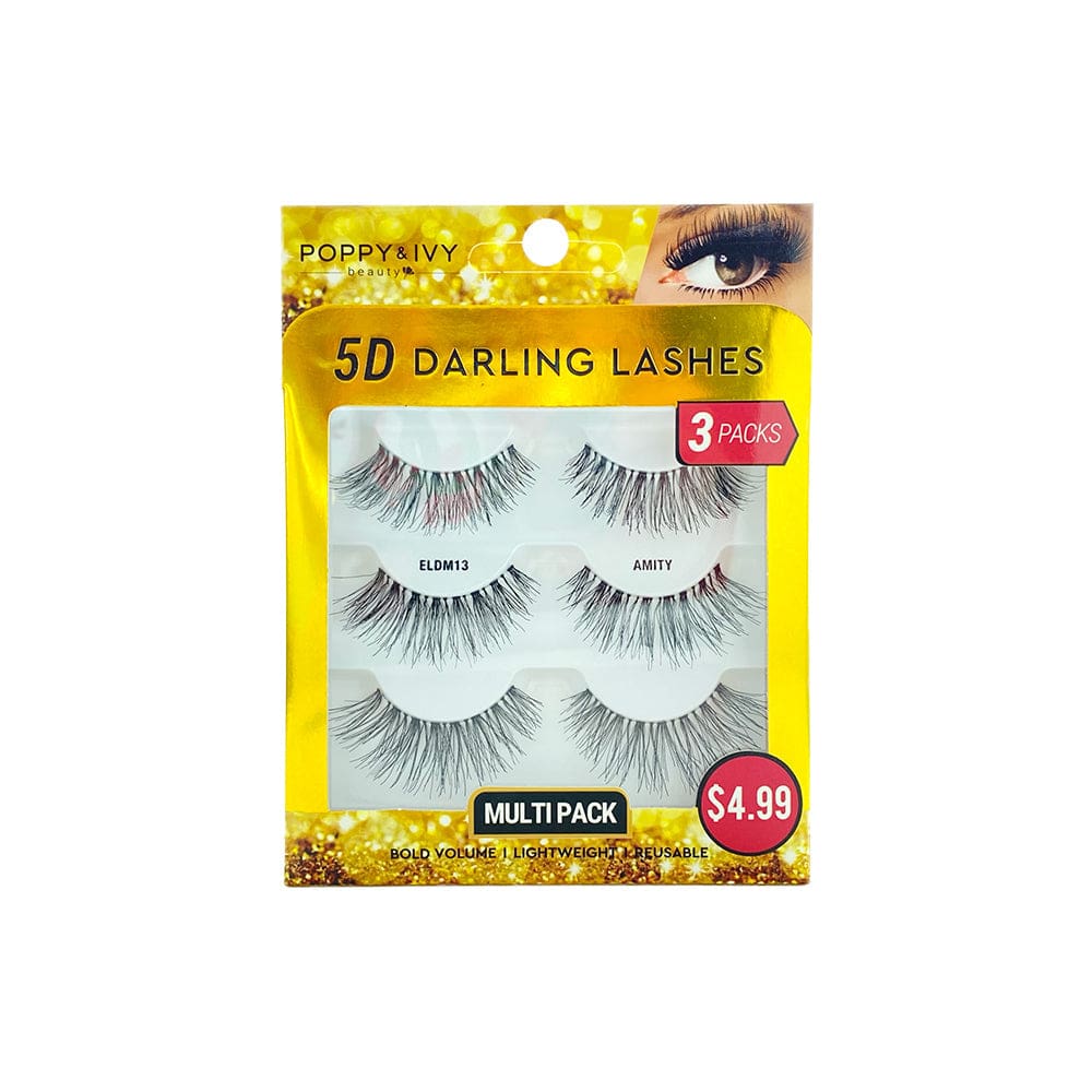 ABSOLUTE Poppy & Ivy 5D Darling Lashes (3-Pack)