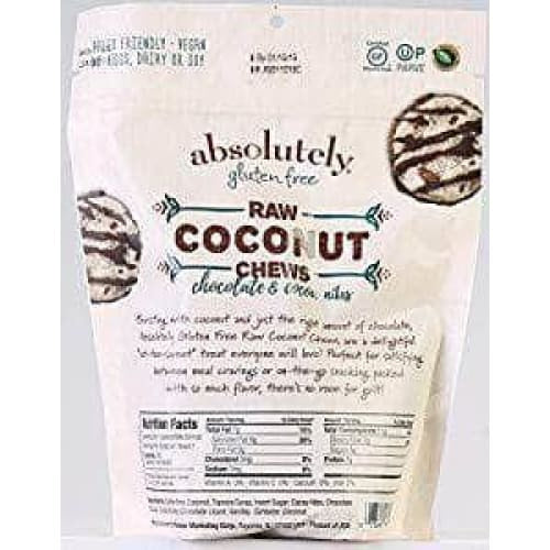 Absolutely Gluten Free Absolutely Gluten Free Chews Coconut With Cocoa Nibs, 5 oz