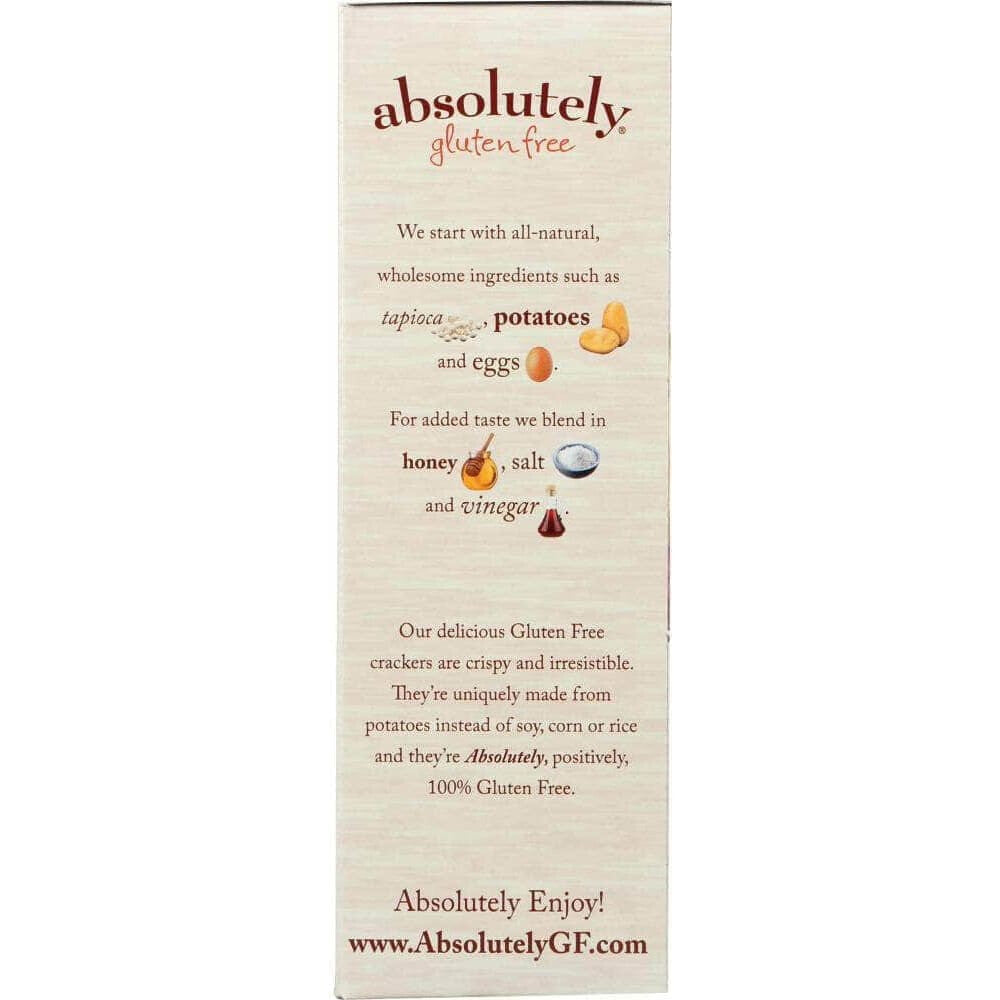 Absolutely Gluten Free Absolutely Gluten Free Cracker Gluten Free Original, 4.4 oz