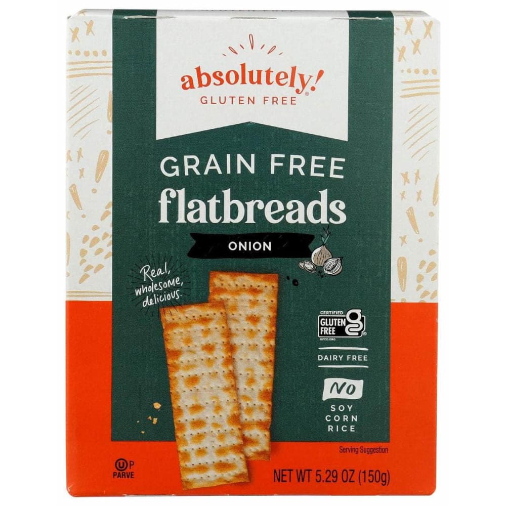 ABSOLUTELY GLUTEN FREE ABSOLUTELY GLUTEN FREE Flatbread Gf Tstd Onion, 5.29 oz