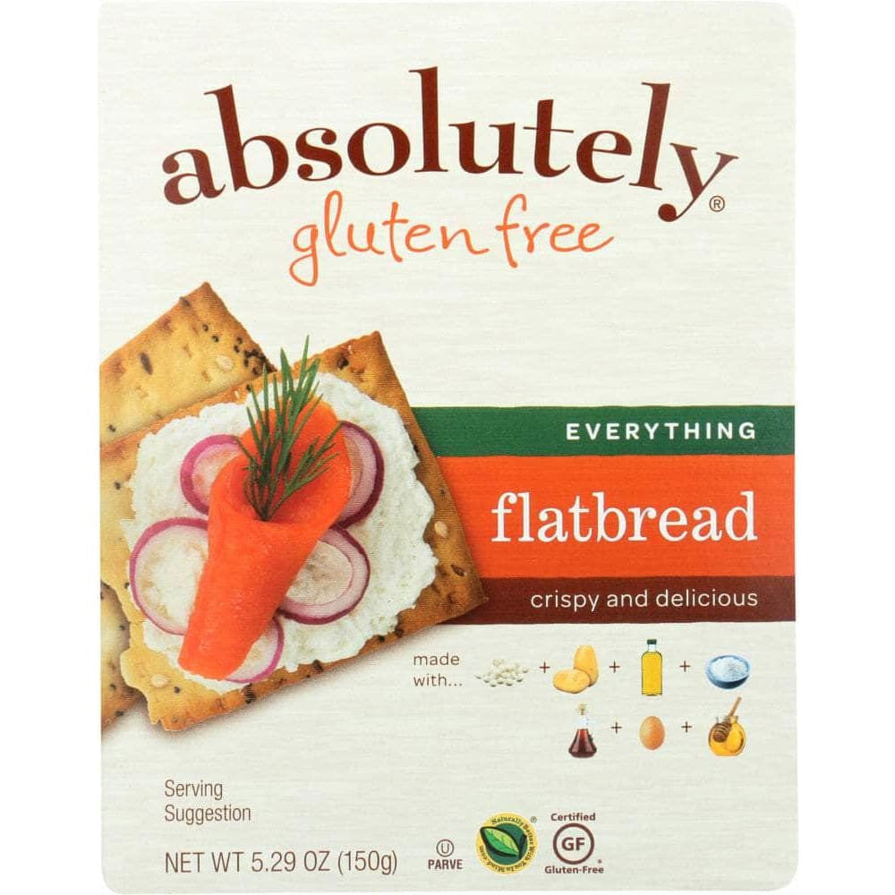 Absolutely Gluten Free Absolutely Gluten Free Flatbread Gluten Free Everything, 5.29 oz