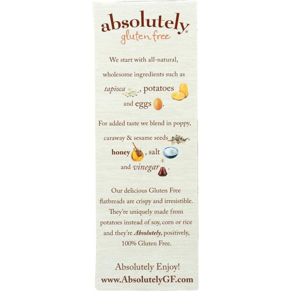 Absolutely Gluten Free Absolutely Gluten Free Flatbread Gluten Free Everything, 5.29 oz