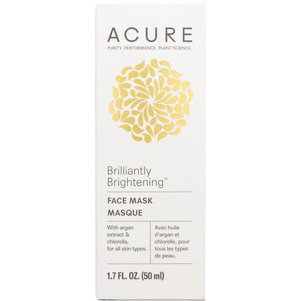 ACURE Acure Brilliantly Brightening Face Mask, 1.7 Fl Oz