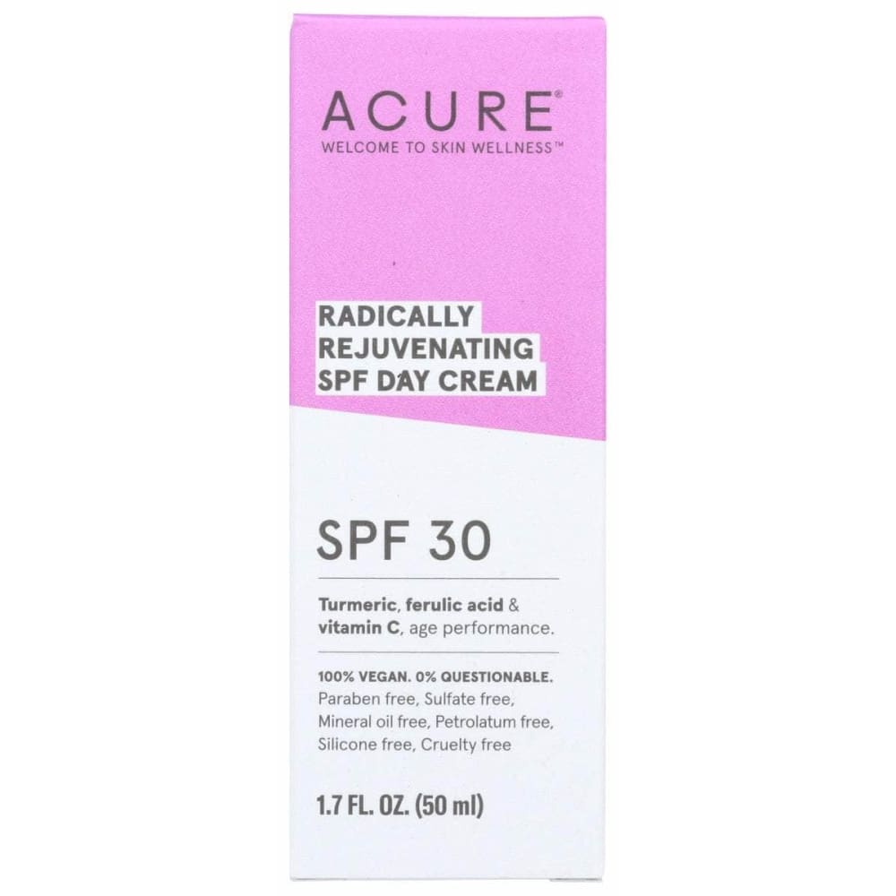 ACURE Acure Cream Day Rjvntng Spf30, 1.7 Fo