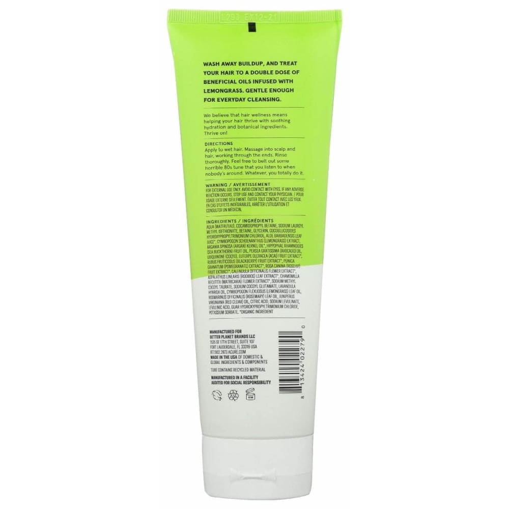 ACURE Acure Curiously Clarifying Shampoo, 8 Fo