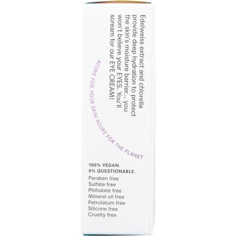 ACURE Acure Radically Rejuvenating Eye Cream, 1 Fl Oz