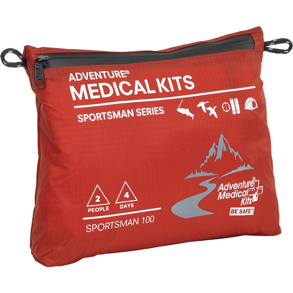 Adventure Medical Sportsman 100 First Aid Kit - Outdoor | Medical Kits,Camping | Medical Kits,Paddlesports | Medical Kits,Marine Safety |