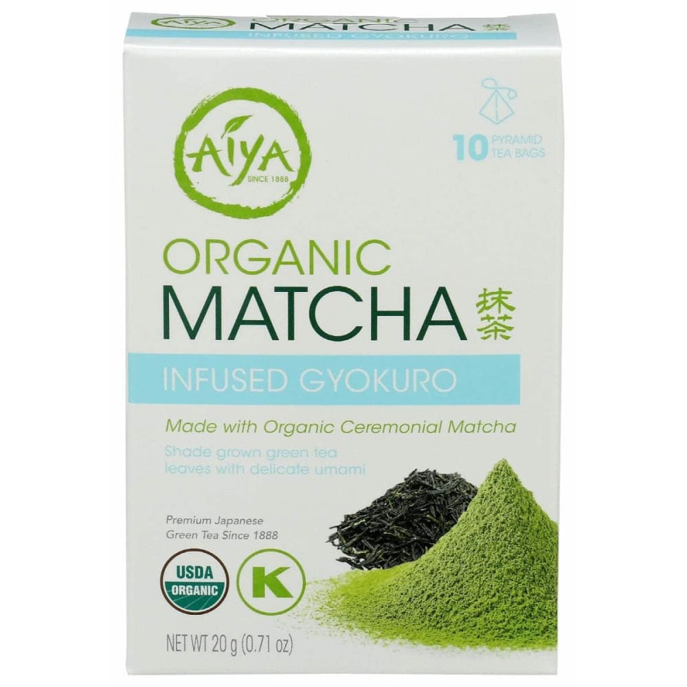 AIYA Grocery > Beverages > Coffee, Tea & Hot Cocoa AIYA Infused Gyokuro Organic Matcha, 1 ea