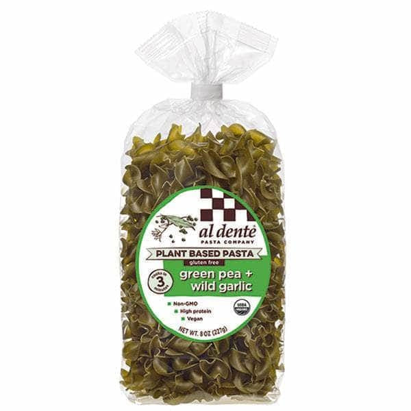 Al Dente Al Dente Green Pea Wild Garlic Plant Based Pasta, 8 oz