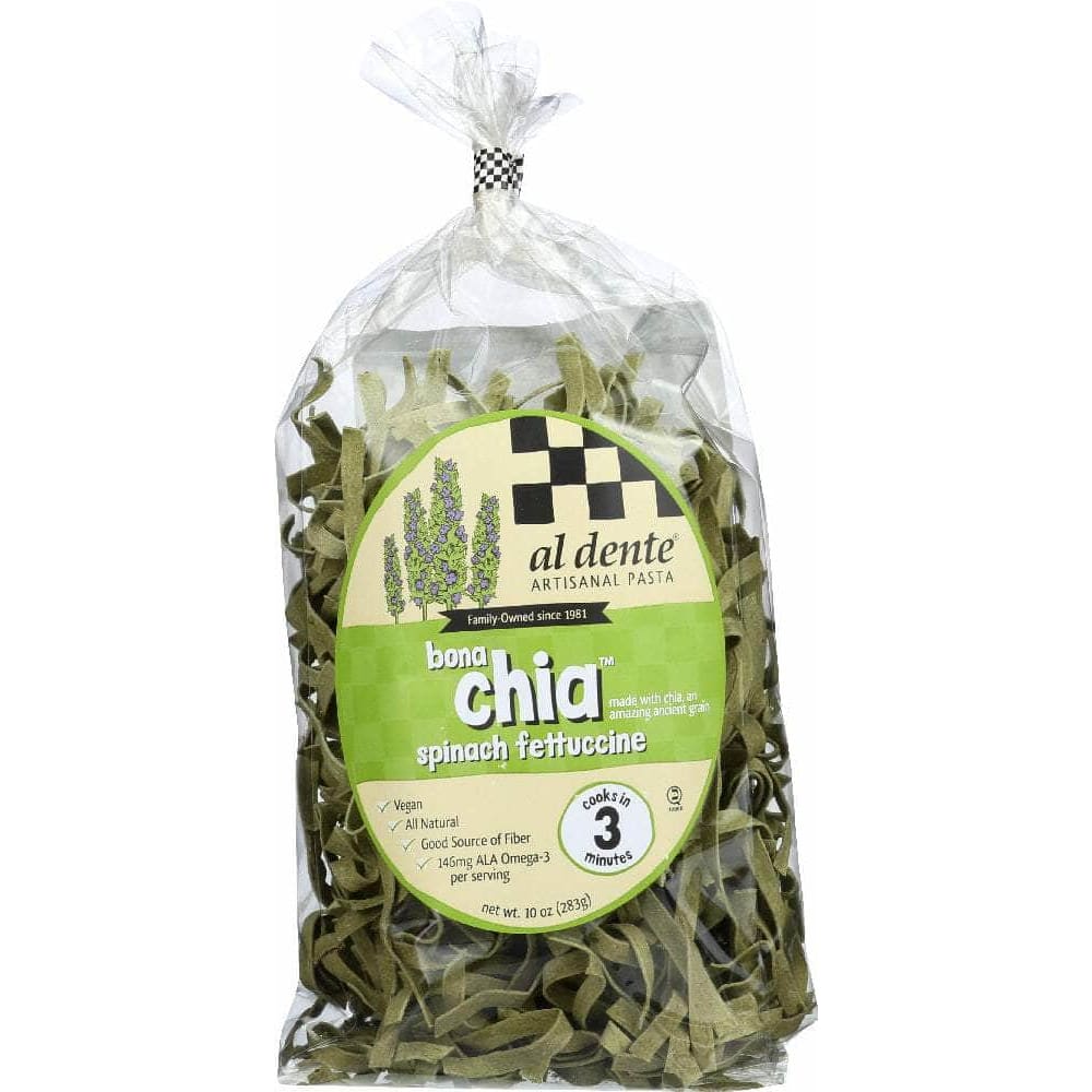 Al Dente Al Dente Pasta Chia Vegan Spinach, 10 oz