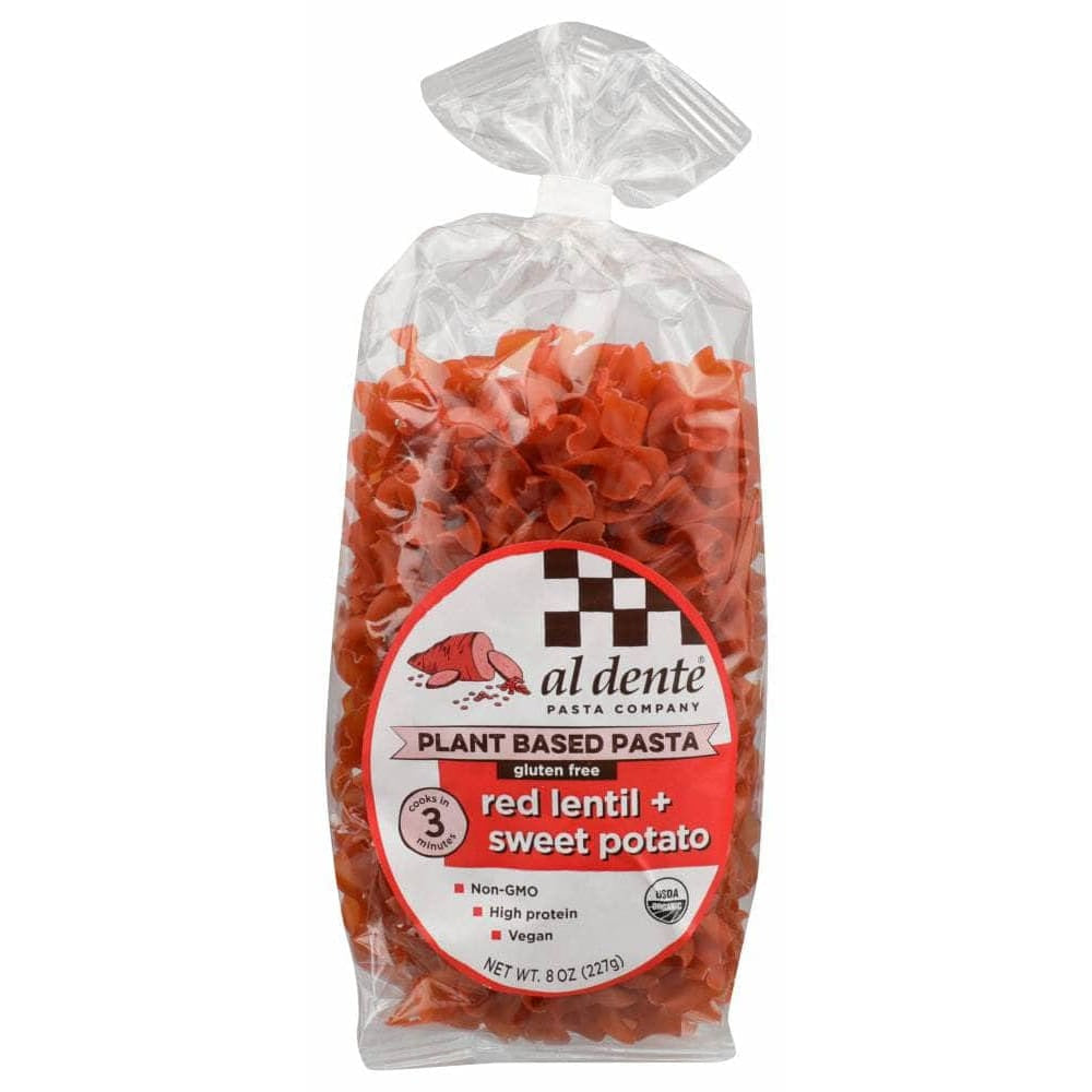 Al Dente Al Dente Red Lentil Sweet Potato Plant Based Pasta, 8 oz