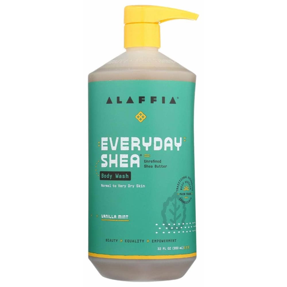 ALAFFIA ALAFFIA Wash Body Evrydy Vanilla, 32 fo