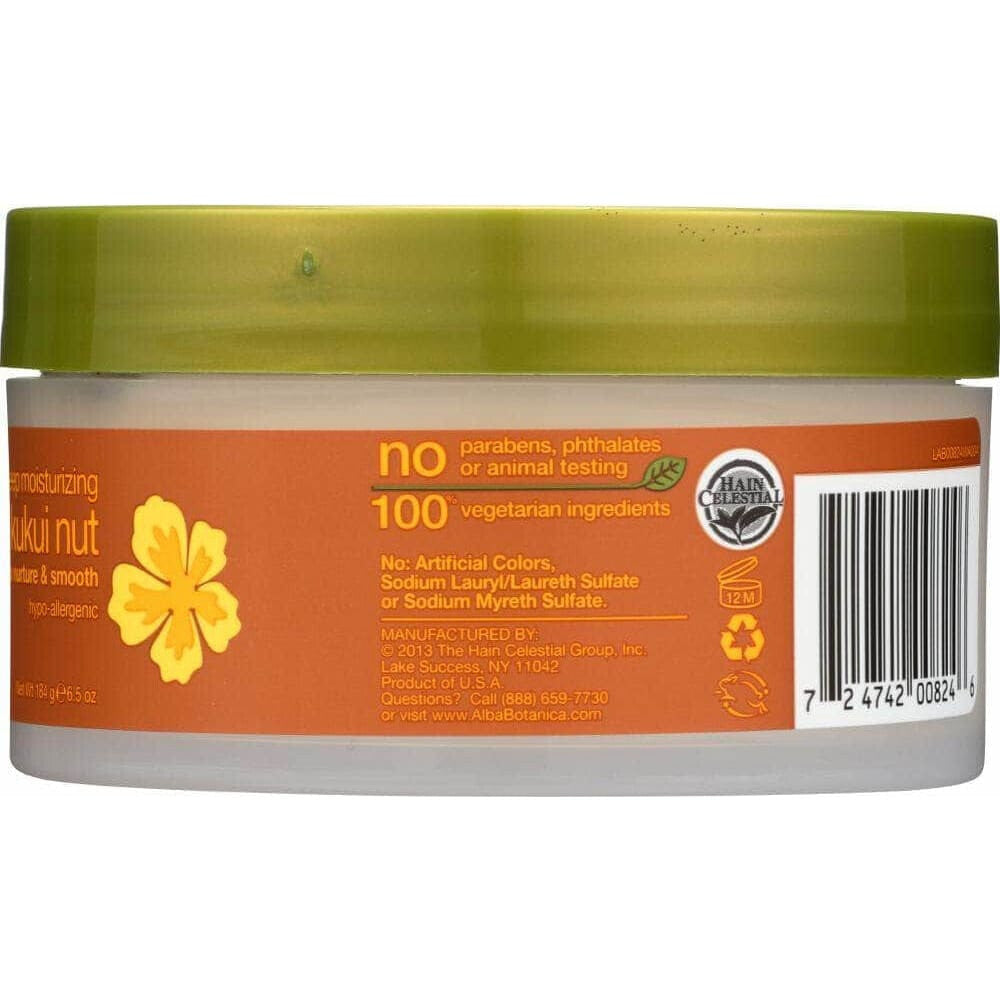 Alba Botanica Alba Botanica Hawaiian Body Cream Kukui Nut, 6.5 oz