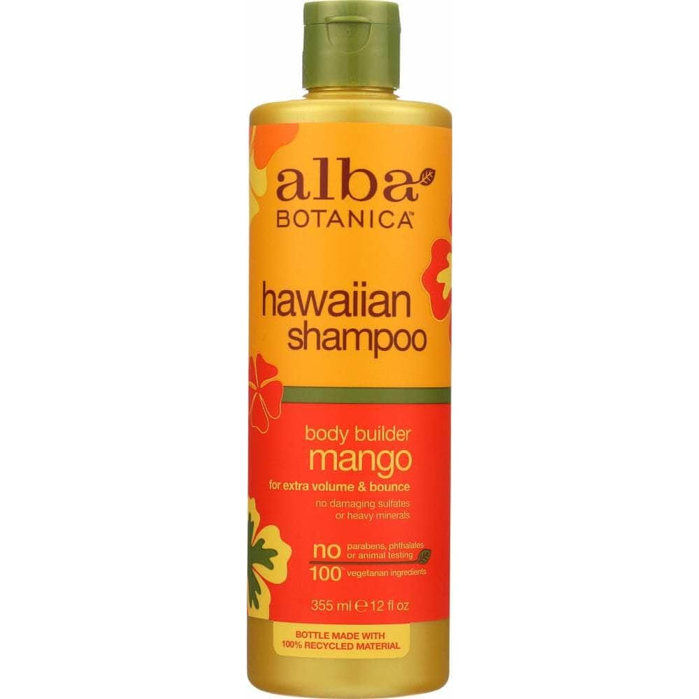 ALBA BOTANICA Alba Botanica Hawaiian Shampoo Body Builder Mango, 12 Oz