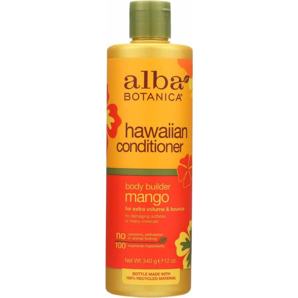 Alba Botanica Alba Botanica Natural Hawaiian Conditioner Body Builder Mango, 12 oz