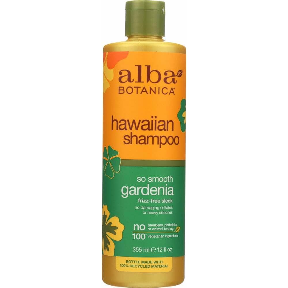 ALBA BOTANICA Alba Botanica Natural Hawaiian Shampoo So Smooth Gardenia, 12 Oz