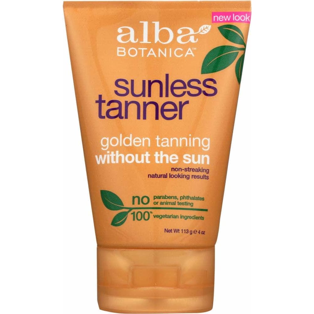 ALBA BOTANICA Alba Botanica Natural Very Emollient Sunless Tanning Lotion, 4 Oz