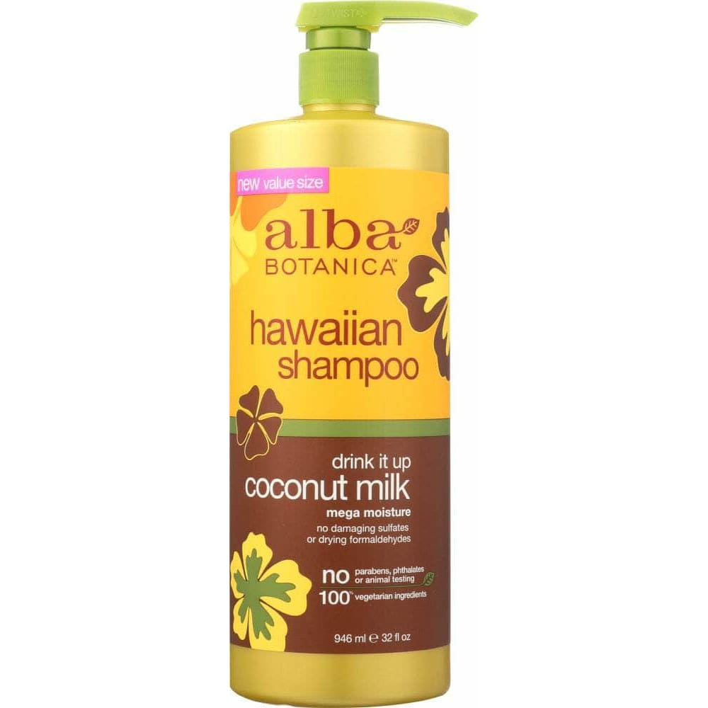 ALBA BOTANICA Alba Botanica Shampoo Coconut Drink It Up, 32 Oz