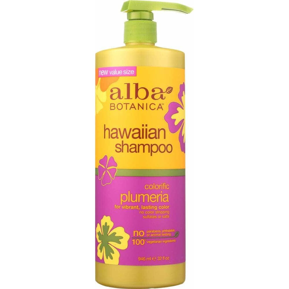 Alba Botanica Alba Botanica Shampoo Colorific Plumeria, 32 oz