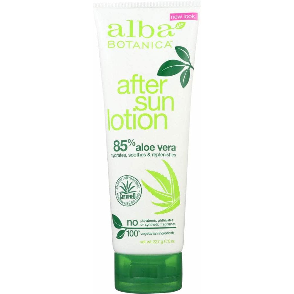 ALBA BOTANICA Alba Botanica Very Emollient After Sun Lotion 85% Aloe Vera, 8 Oz