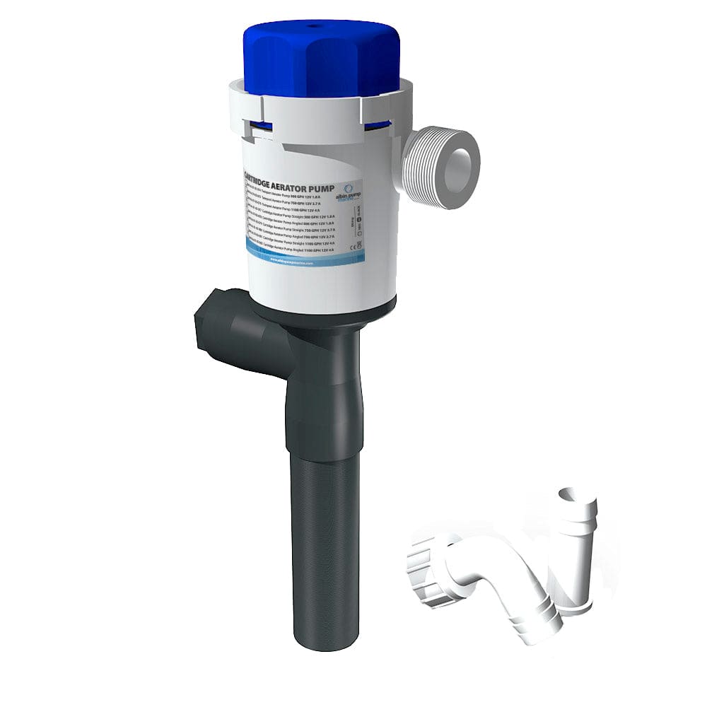 Albin Group Cartridge Aerator Pump - 750 GPH - 12V - Straight - Marine Plumbing & Ventilation | Livewell Pumps - Albin Group