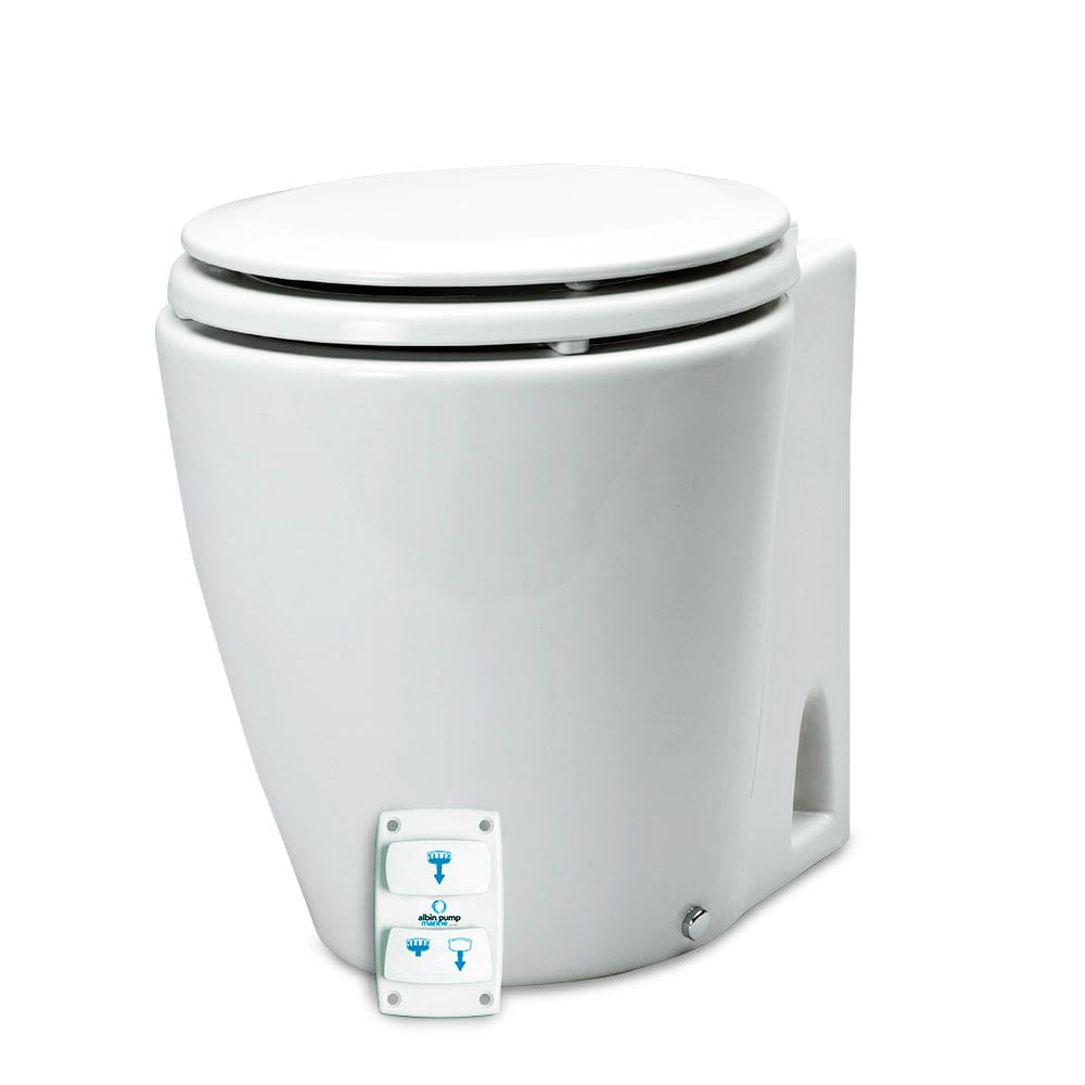 Albin Group Marine Design Marine Toilet Electric Silent - 24V - Marine Plumbing & Ventilation | Marine Sanitation - Albin Group