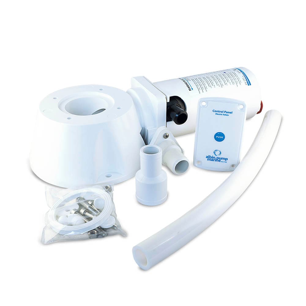 Albin Group Marine Standard Electric Toilet Conversion Kit - 12V - Marine Plumbing & Ventilation | Accessories - Albin Group