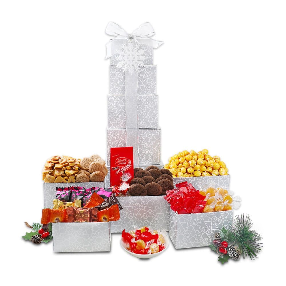 Alder Creek Gift Baskets Ultimate Holiday Gift Tower - Gift Towers - ShelHealth