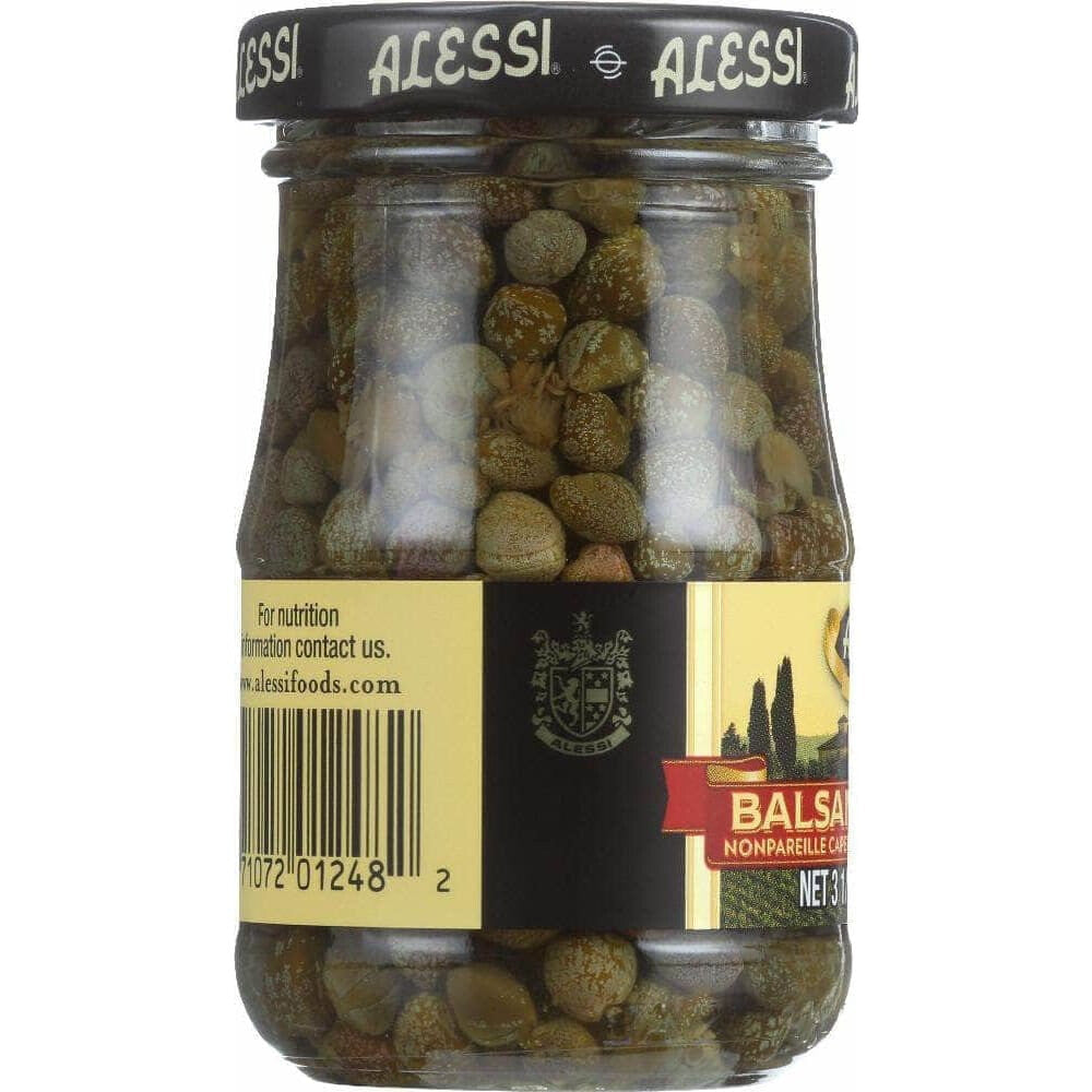 Alessi Alessi Nonpareille Capers in White Balsamic Vinegar, 3.5 Oz