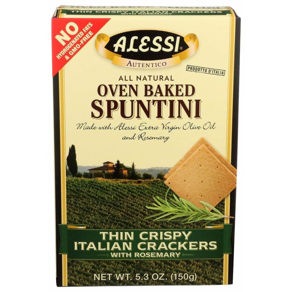 ALESSI ALESSI Spuntini Italian Rosemary Crackers, 5.3 oz