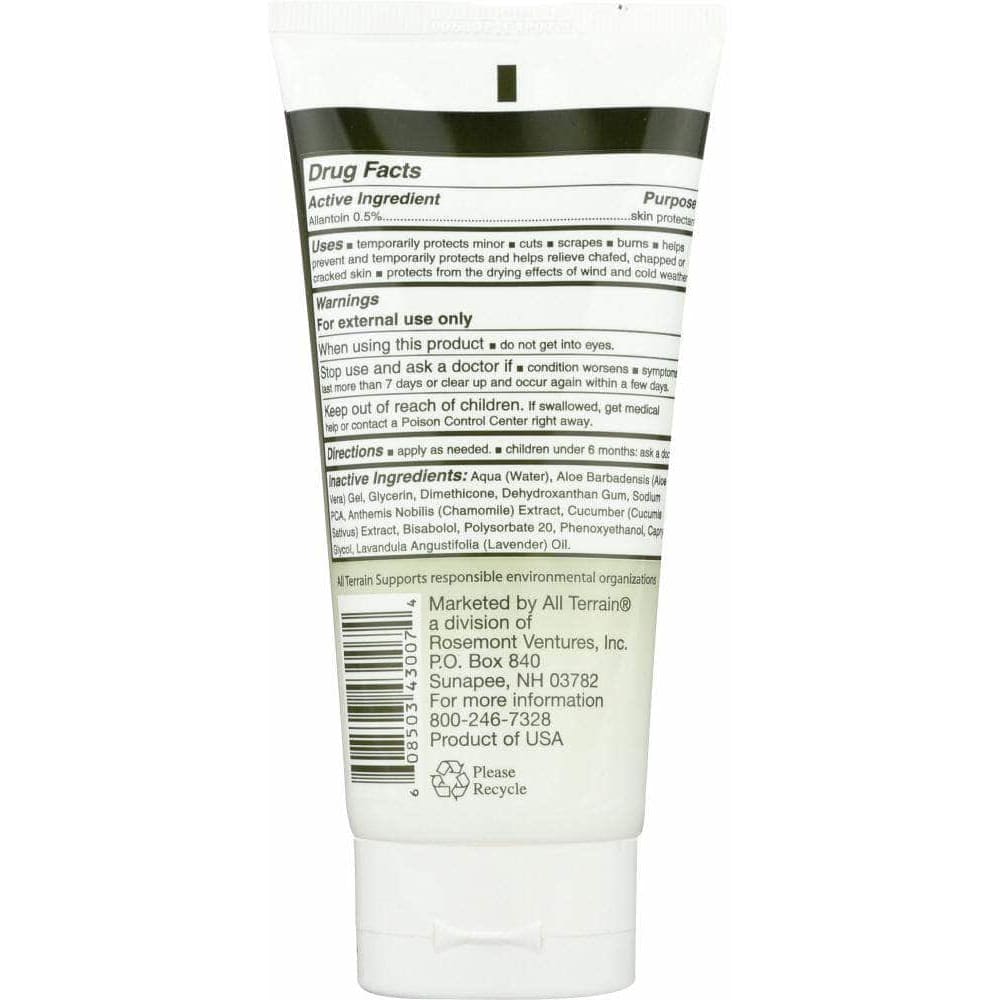 All Terrain All Terrain Aloe Gel Skin Repair, 5 oz