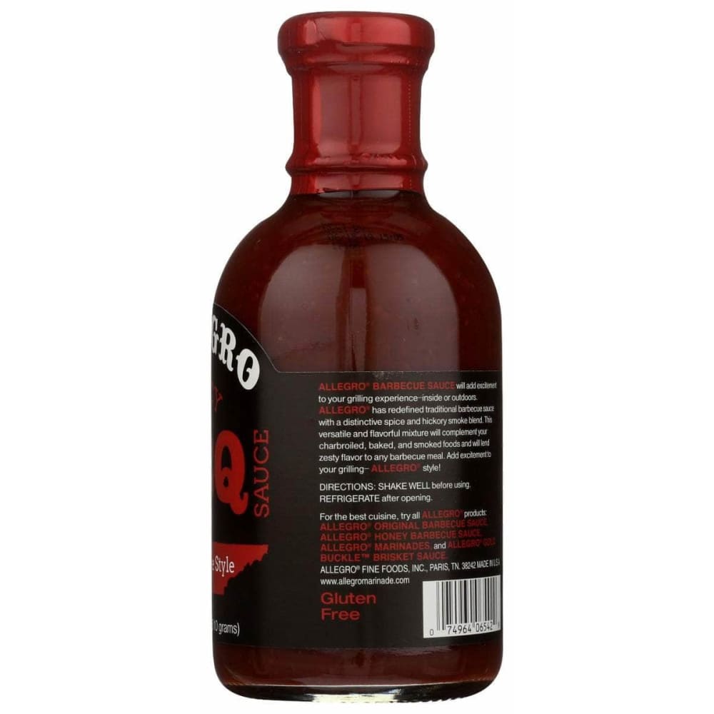 ALLEGRO Allegro Spicy Bbq Sauce, 18 Oz