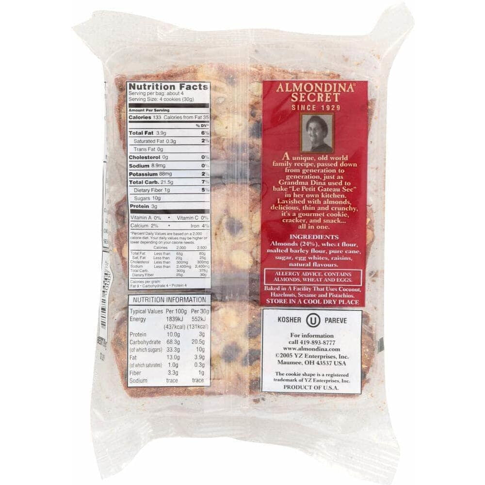 Almondina Almondina Cookie Biscuit Original, 4 oz