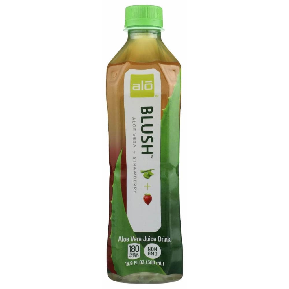 ALO Grocery > Beverages > Juices ALO Blush Aloe Strawberry, 16.9 fo