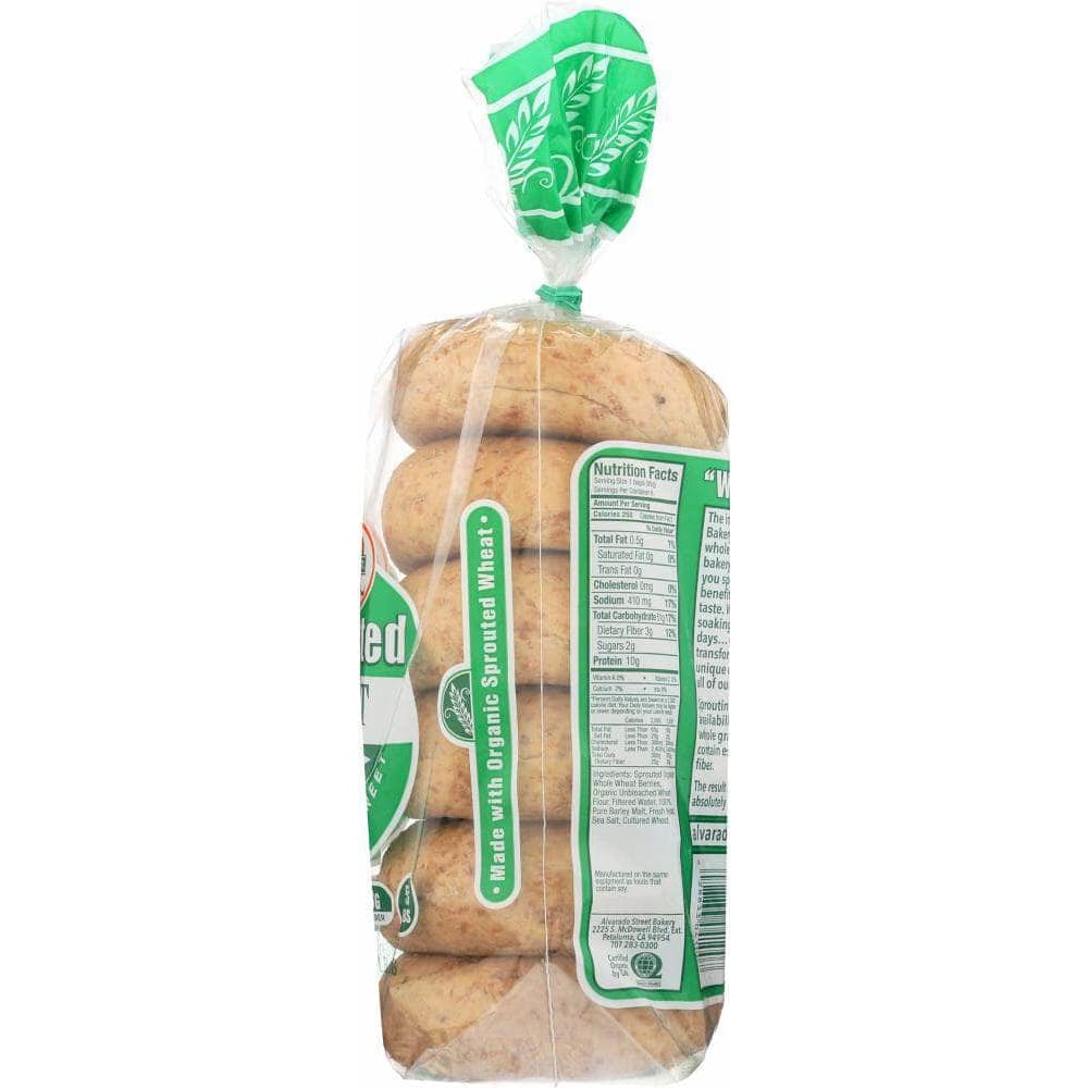 Alvarado Street Bakery Alvarado Street Bakery Sprouted Wheat Bagels, 20 oz