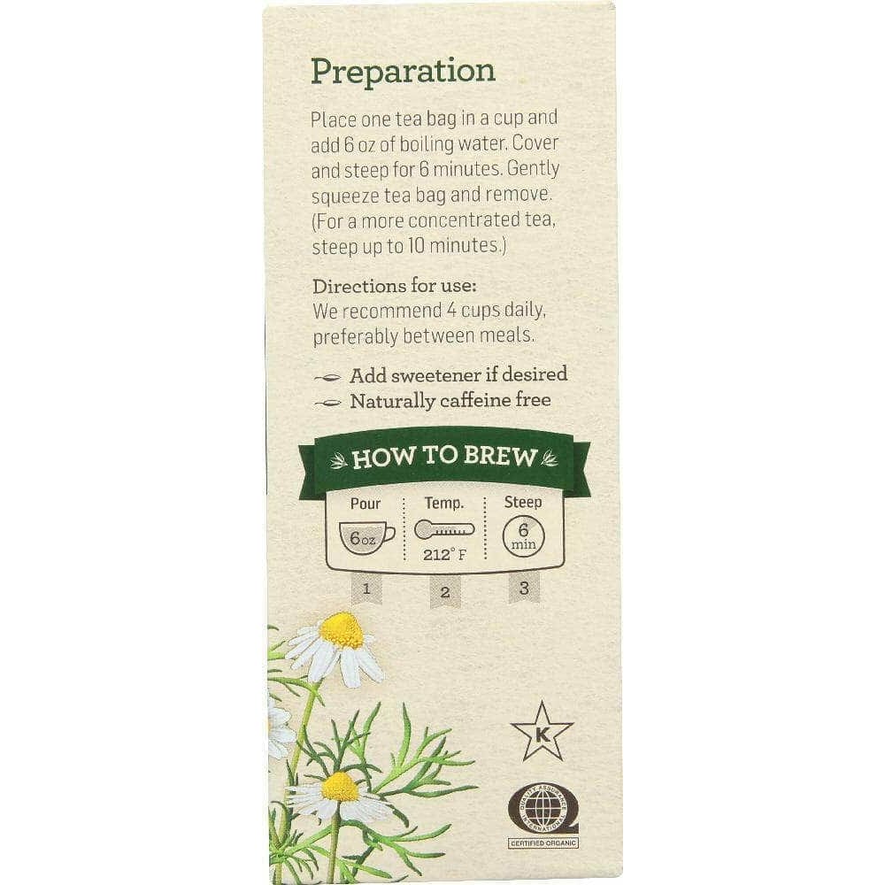 Alvita Alvita Organic Chamomile Tea Caffeine Free, Gluten Free, Herbal Supplement, 24 Tea Bags