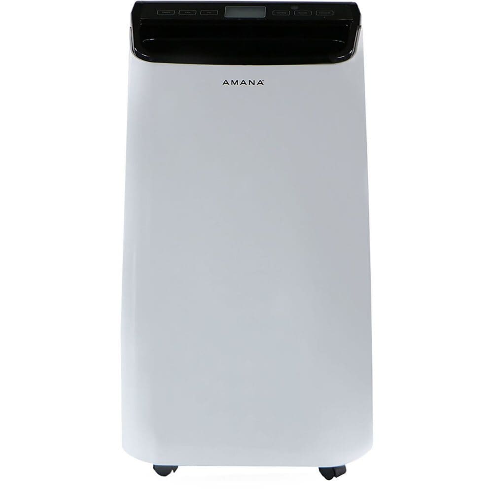 Amana Portable Air Conditioner with Remote Control in White/Black - Rooms up to 500-Sq. Ft. - Air Conditioners & Coolers - Amana