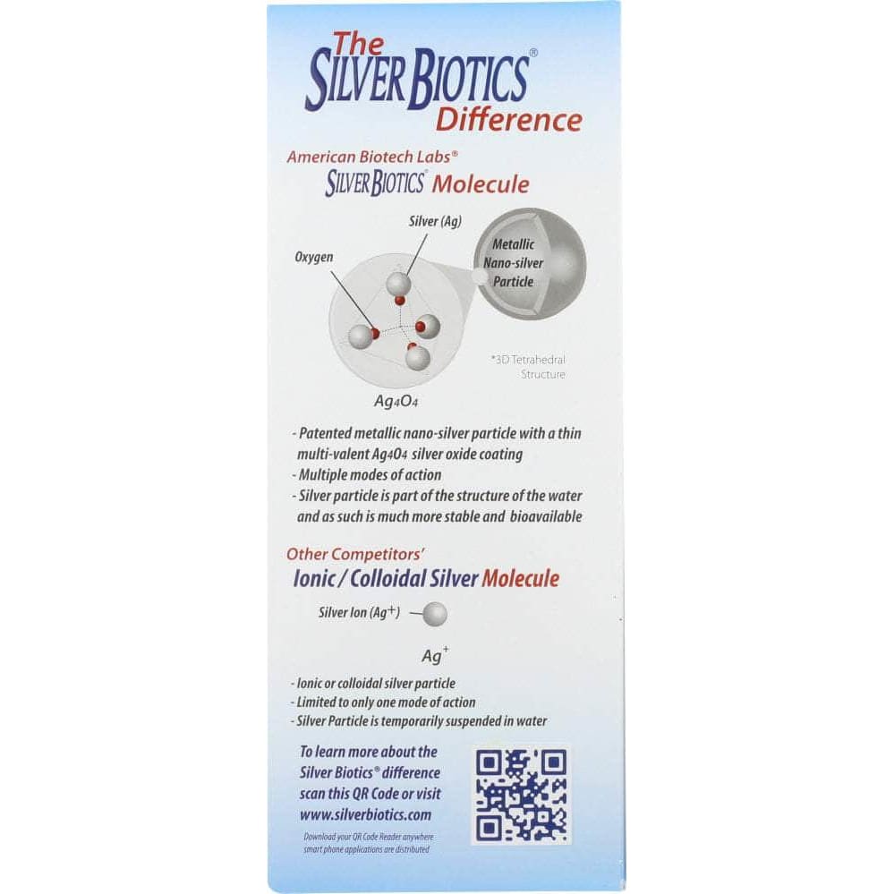 AMERICAN BIOTECH LABS American Biotech Labs Silver Biotic Daily Family Size, 32 Oz