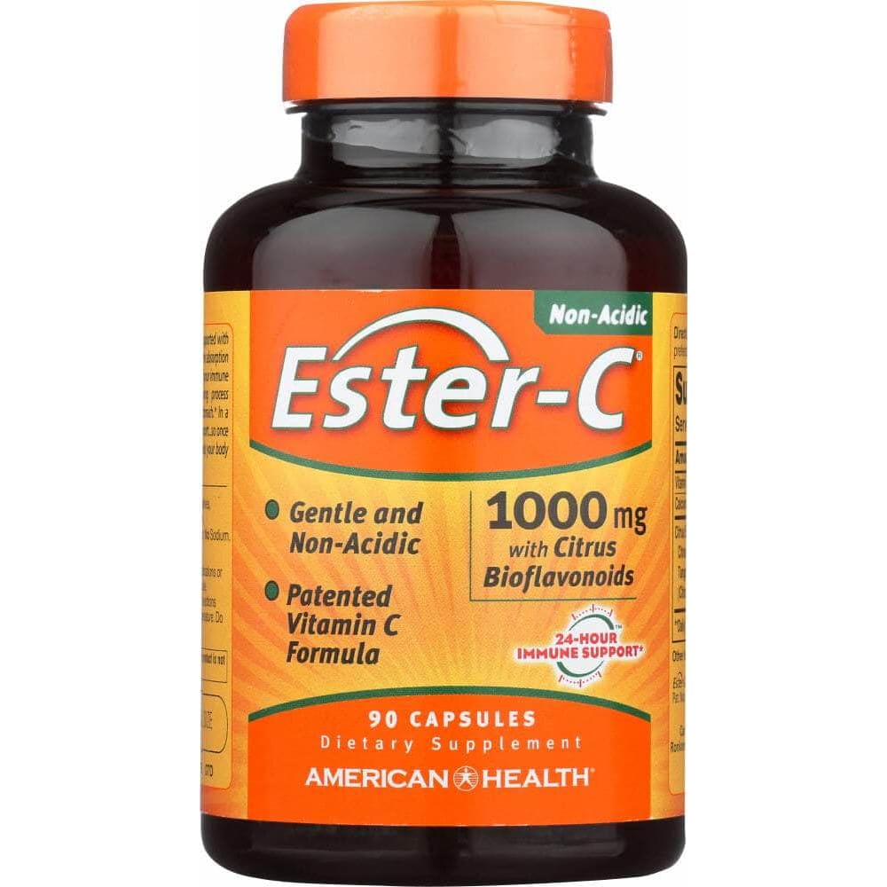 Ester C American Health Ester-C 1000 mg with Citrus Bioflavonoids, 90 Capsules