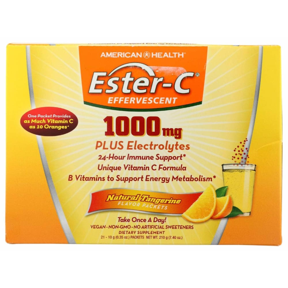 AMERICAN HEALTH American Health Ester-C 1000Mg Effervescent Tangerine, 21 Ea