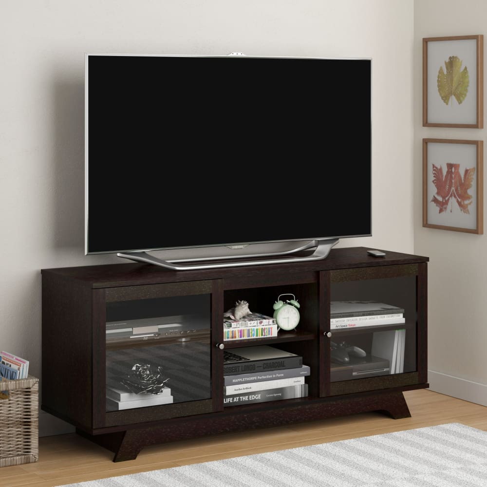 Ameriwood Home Englewood 55 TV Stand - Espresso - Ameriwood