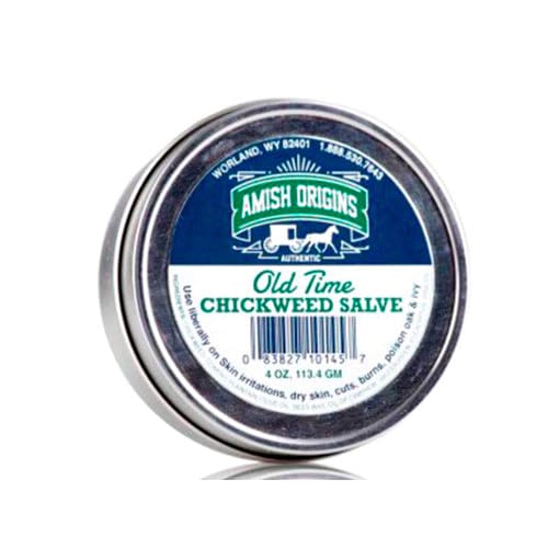 Amish Origins Chickweed Salve 4oz (Case of 12) - Misc/Personal Care - Amish Origins