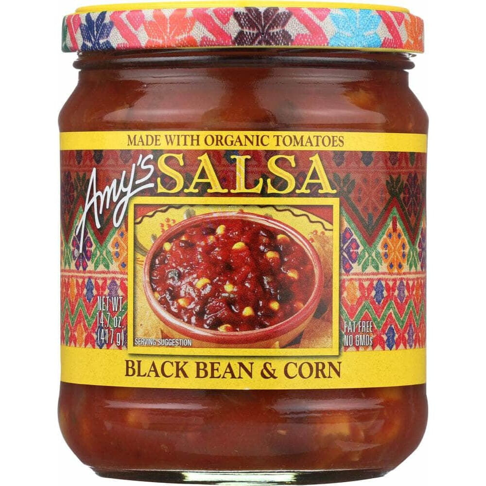 Amys Amy's Black Bean & Corn Salsa, 14.7 oz