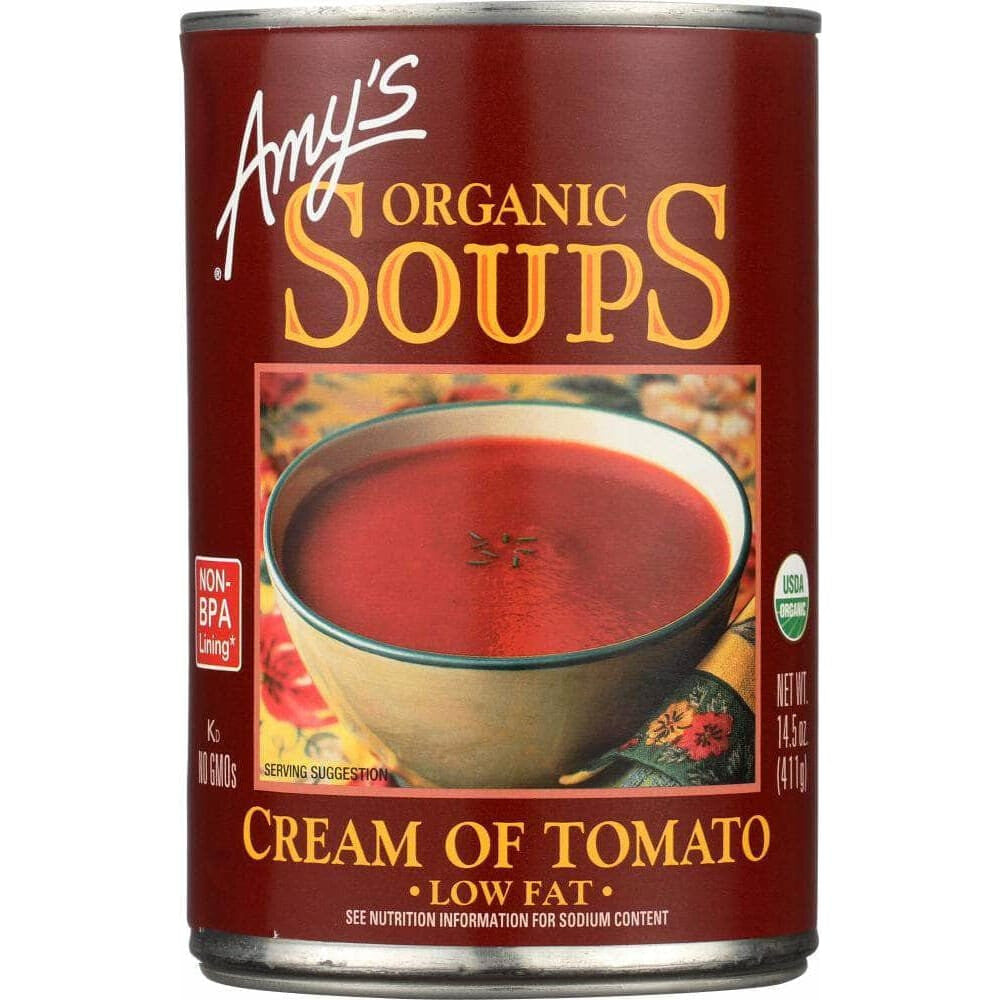 Amys Amy's Organic Soup Low Fat Cream of Tomato, 14.5 oz