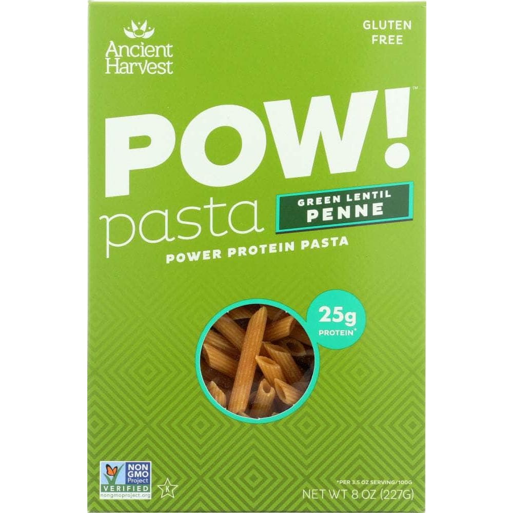 Ancient Harvest Ancient Harvest Pow! Pasta Green Lentil Penne, 8 oz