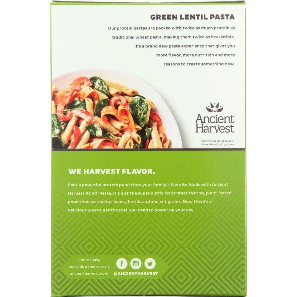 Ancient Harvest Ancient Harvest Pow! Pasta Green Lentil Penne, 8 oz