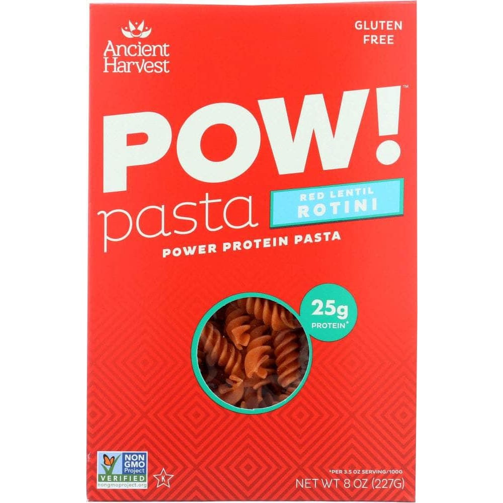 Ancient Harvest Ancient Harvest Pow! Pasta Red Lentil Rotini, 8 oz