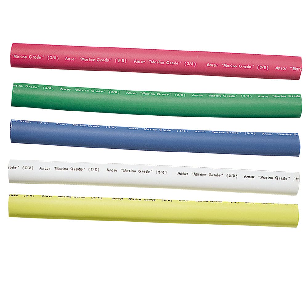 Ancor Adhesive Lined Heat Shrink Tubing - 5-Pack 6 12 to 8 AWG Assorted Colors (Pack of 3) - Electrical | Wire Management - Ancor